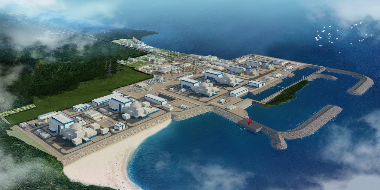 狼博管道實力斬獲中核二二陸豐核電項目訂單，HDPE纏繞增強管B型賦能清潔能源建設